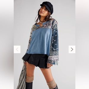 NWOT Free People Trailblazer Tee